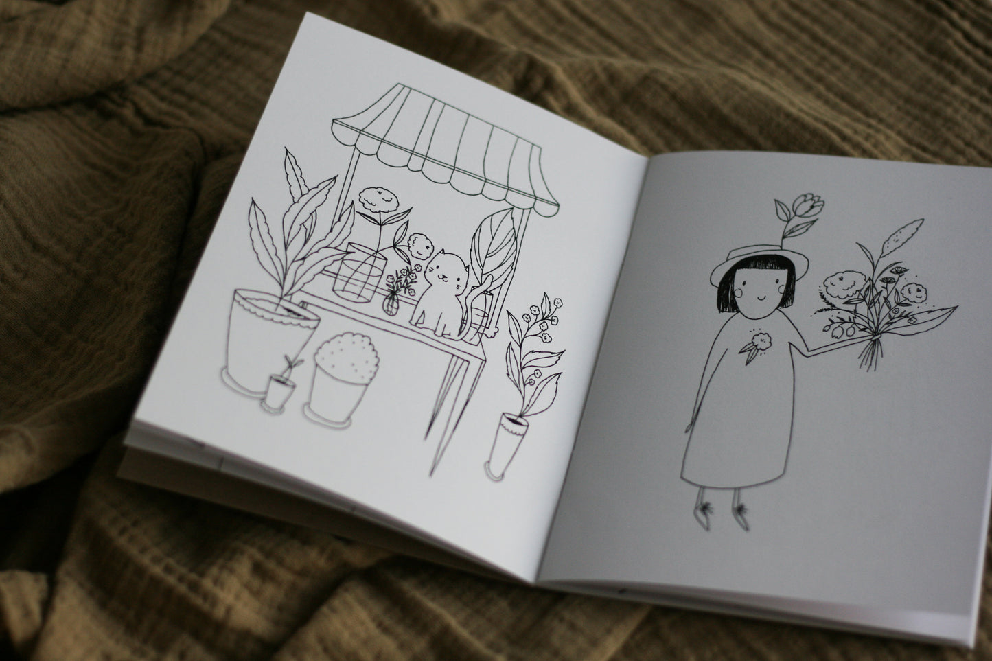 En liten fargeleggingsbok (A5)