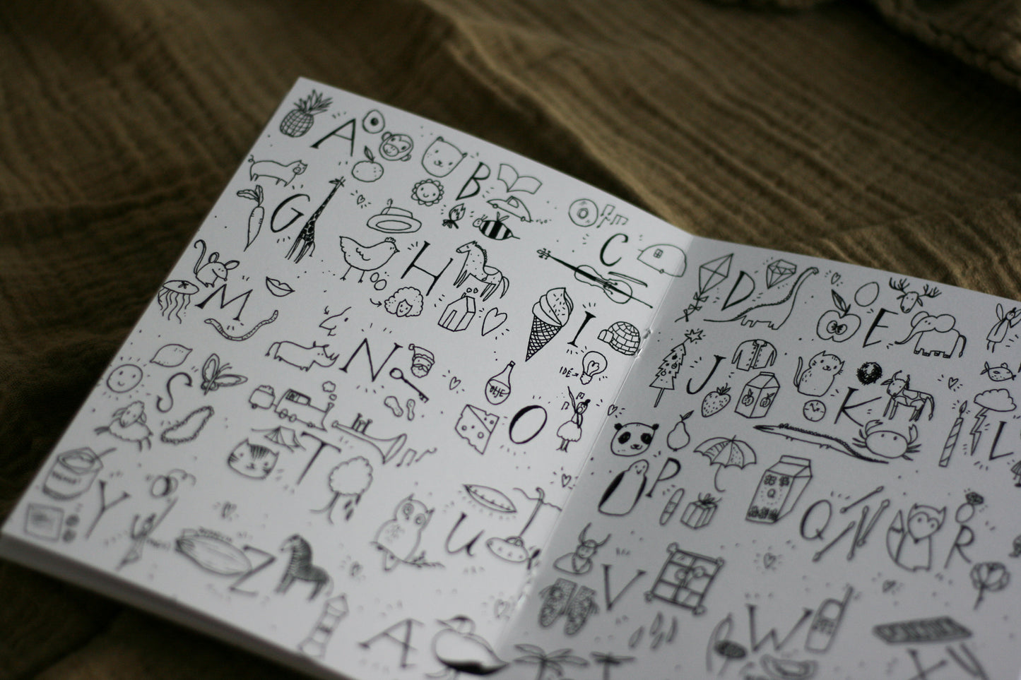 En liten fargeleggingsbok (A5)