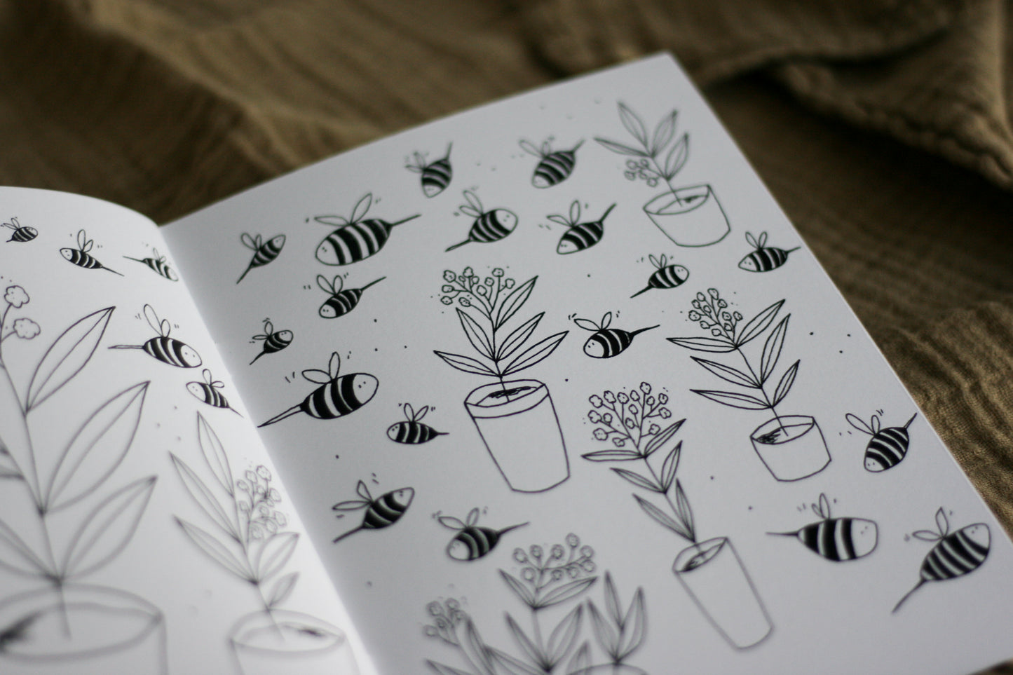 En liten fargeleggingsbok (A5)