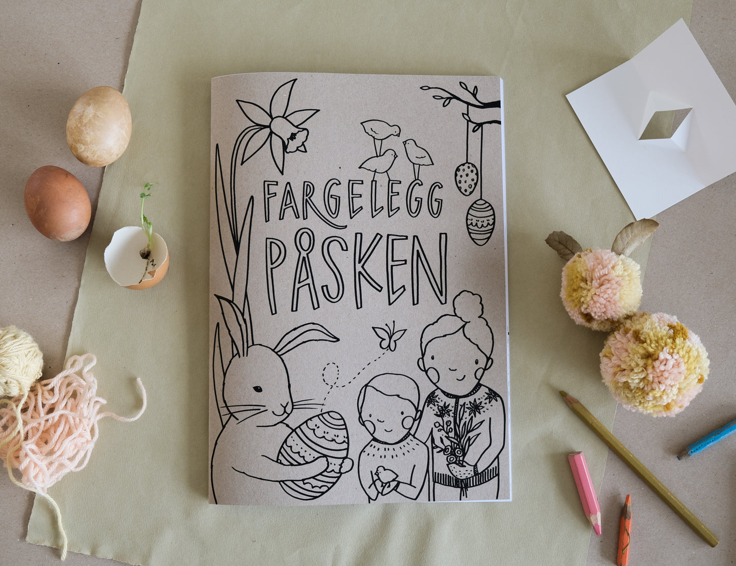 Fargelegg påsken