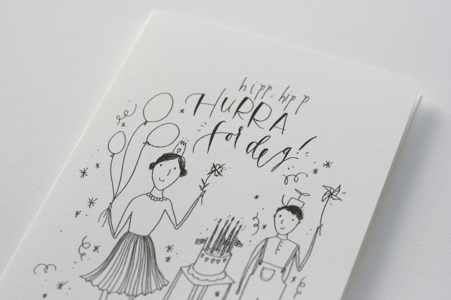 'Hurra for deg!' kort