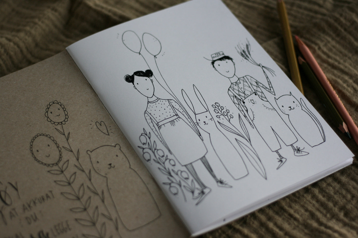 En liten fargeleggingsbok (A5)